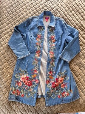 Westport Embroidered Denim Jacket